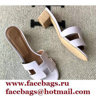 Hermes Heel 5cm Oasis Sandals in Swift Box Calfskin 17
