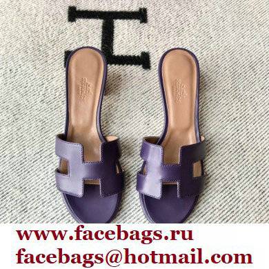 Hermes Heel 5cm Oasis Sandals in Swift Box Calfskin 18
