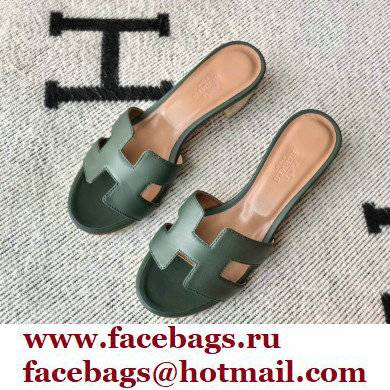 Hermes Heel 5cm Oasis Sandals in Swift Box Calfskin 19