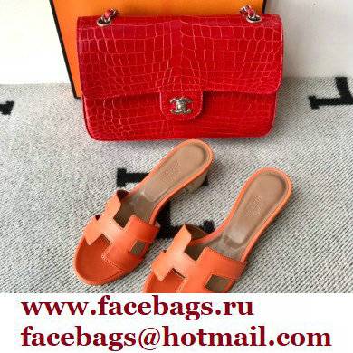 Hermes Heel 5cm Oasis Sandals in Swift Box Calfskin 20