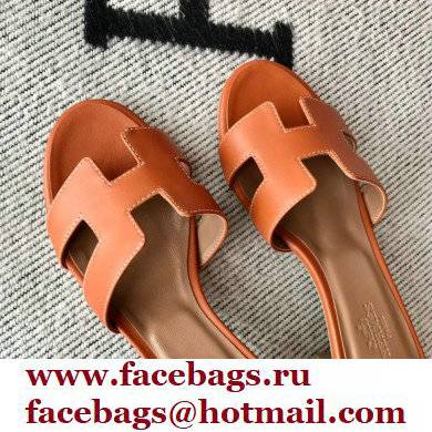 Hermes Heel 5cm Oasis Sandals in Swift Box Calfskin 21