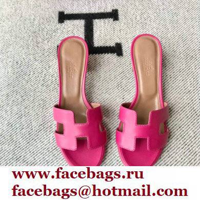 Hermes Heel 5cm Oasis Sandals in Swift Box Calfskin 22