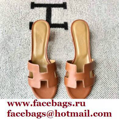 Hermes Heel 5cm Oasis Sandals in Swift Box Calfskin 26