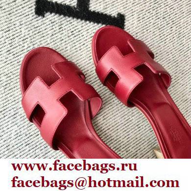 Hermes Heel 5cm Oasis Sandals in Swift Box Calfskin 27