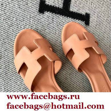 Hermes Heel 5cm Oasis Sandals in Swift Box Calfskin 32
