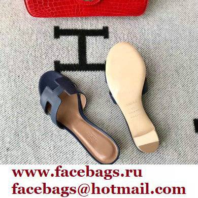 Hermes Heel 5cm Oasis Sandals in Swift Box Calfskin 37