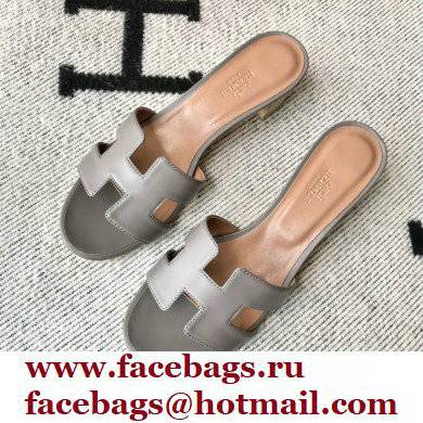 Hermes Heel 5cm Oasis Sandals in Swift Box Calfskin 39