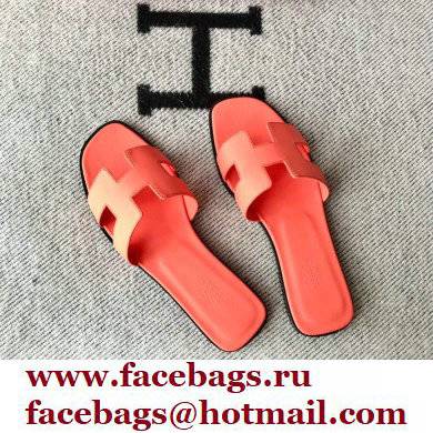 Hermes Oran Flat Sandals in Swift Box Calfskin 41 - Click Image to Close
