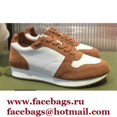 Hermes technical mesh and suede Escape Sneakers 02 2022