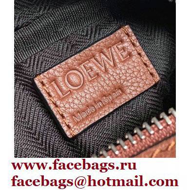Loewe XS Military Crossbody Bag Brown 2022