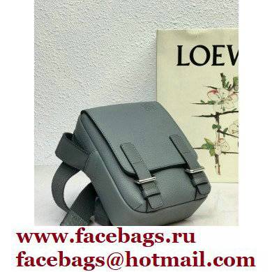 Loewe XS Military Crossbody Bag Gray 2022