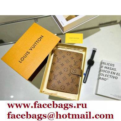 Louis Vuitton Medium Ring Agenda Cover Monogram Reverse Canvas