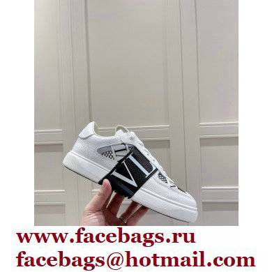 Valentino Low-top VL7N Sneakers in Banded Calfskin Leather 02 2022 - Click Image to Close