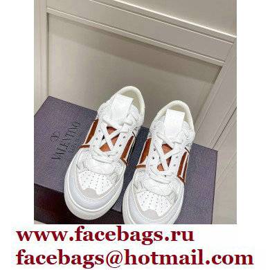Valentino Low-top VL7N Sneakers in Banded Calfskin Leather 19 2022 - Click Image to Close