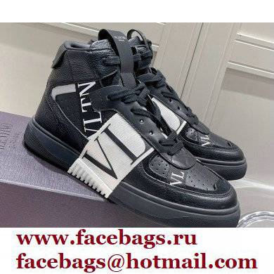 Valentino Mid-Top VL7N Sneakers in Banded Calfskin Leather 01 2022