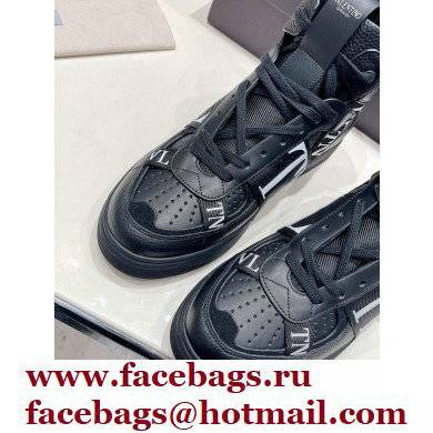 Valentino Mid-Top VL7N Sneakers in Banded Calfskin Leather 02 2022 - Click Image to Close