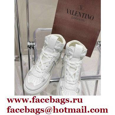 Valentino Mid-Top VL7N Sneakers in Banded Calfskin Leather 04 2022