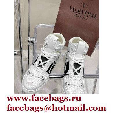 Valentino Mid-Top VL7N Sneakers in Banded Calfskin Leather 06 2022