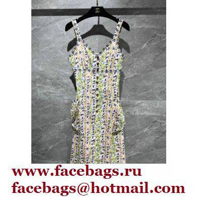 CHANEL CC LOGO PRINTED DRESS 2022 - Click Image to Close
