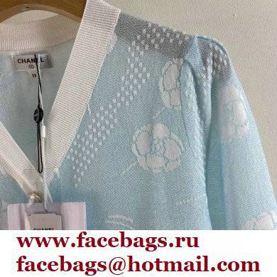 CHANEL camellia knitted cardigan 2022