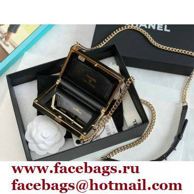 Chanel BOY Minaudiere Bag AP2884 Black 2022