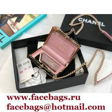 Chanel BOY Minaudiere Bag AP2884 Pink 2022 - Click Image to Close