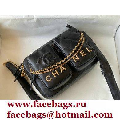 Chanel Camera Case Bag AS2923 Black 2022