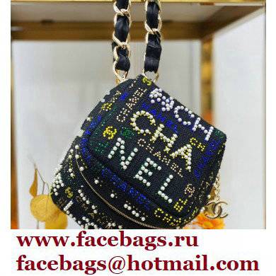 Chanel Embroidered Pearl Dice Clutch with Chain Bag 2022 - Click Image to Close