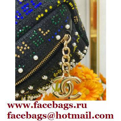 Chanel Embroidered Pearl Dice Clutch with Chain Bag 2022 - Click Image to Close