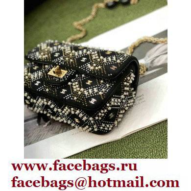 Chanel Pearl Velvet Mini 2.55 Bag AS0874 2022 - Click Image to Close