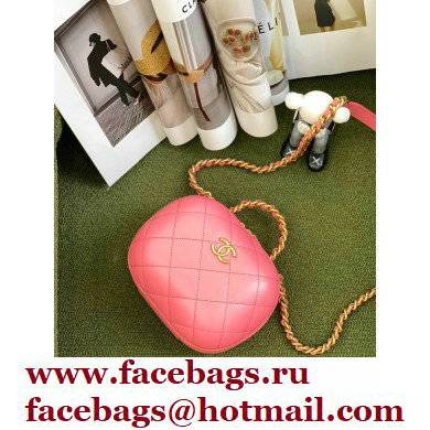 Chanel Vanity Case With Chain Bag AP2699 Dark Pink 2022