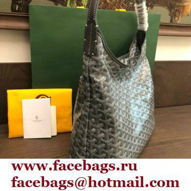Goyard Boheme Hobo Bag Gray - Click Image to Close