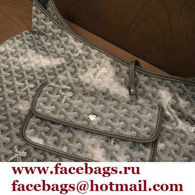 Goyard Boheme Hobo Bag Gray - Click Image to Close
