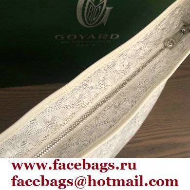 Goyard Boheme Hobo Bag White