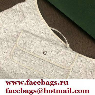 Goyard Boheme Hobo Bag White - Click Image to Close