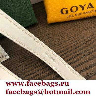 Goyard Montmartre GM Case Bag White - Click Image to Close