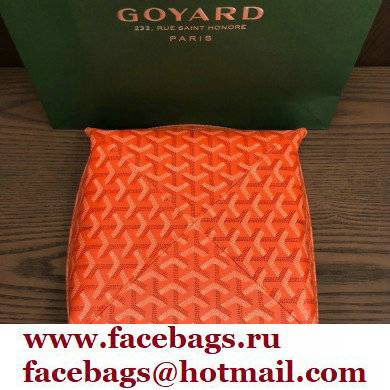 Goyard Vide Poche Fourre-Tout Bag Orange