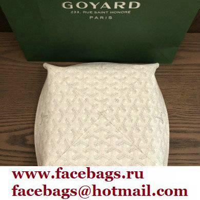 Goyard Vide Poche Fourre-Tout Bag White