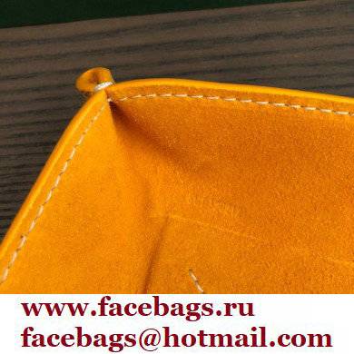 Goyard Vide Poche Fourre-Tout Bag Yellow
