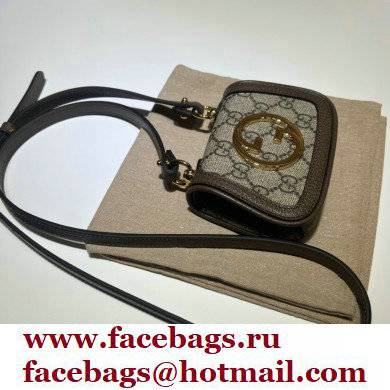 Gucci Blondie card case wallet 698635 GG Supreme canvas 2022