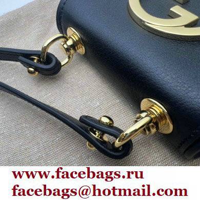 Gucci Blondie card case wallet 698635 leather Black 2022