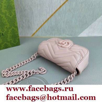Gucci GG Marmont belt bag 699757 Resin Pink 2022