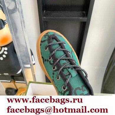 Gucci Maxi GG canvas Low-top sneakers Green 2022