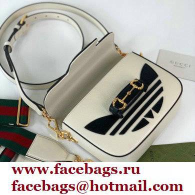 Gucci x Adidas Horsebit 1955 mini Shoulder bag 658574 White 2022