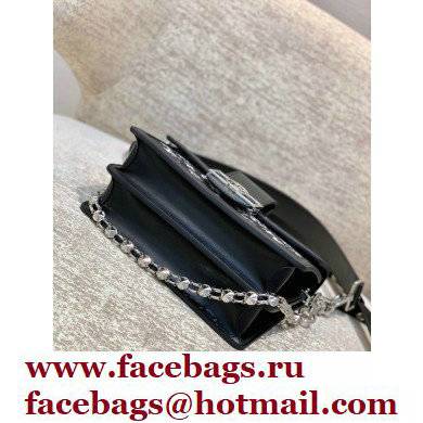 Louis Vuitton Dauphine MM Bag M59631 Denim Black