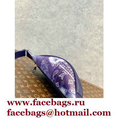 Louis Vuitton Discovery Bumbag PM Bag M20587 Blue Monogram Bandana Print