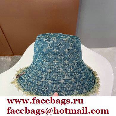 Louis Vuitton LV Denim Bob Bucket Hat 02 2022