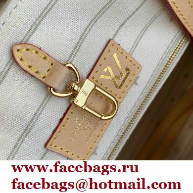 Louis Vuitton jacquard Fabric OnTheGo MM Tote Bag M20815 Fuchsia
