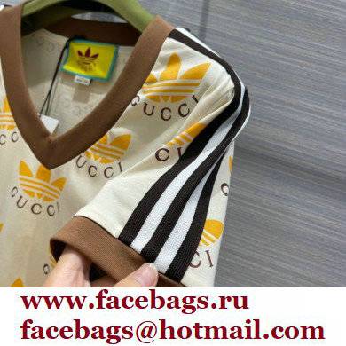 adidas x Gucci Trefoil print T-shirt 693539 2022 - Click Image to Close