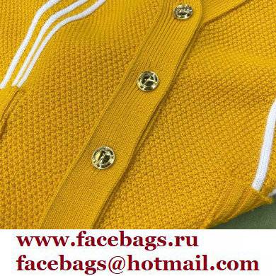 adidas x Gucci cardigan yellow - Click Image to Close